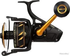 Penn Slammer IV Moulinet Spinning Pêche En Mer Robuste Résistant Pêche Au Leurre Bar Lieus Or/Noir -Penn Boutique 00003 Penn Slammer IV Moulinet Spinning peche en mer Robuste resistant peche au leurre Bar lieus Or Noir