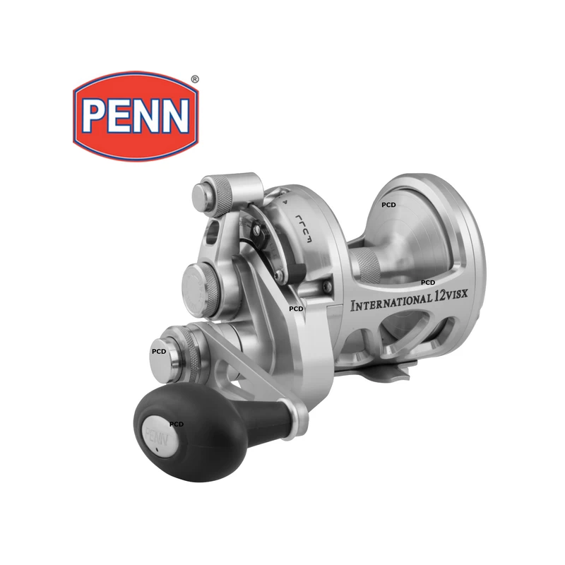 MOULINET PENN INTERNATIONAL 16 VISX SILVER 3 MOULINET PENN INTERNATIONAL 16 VISX SILVER